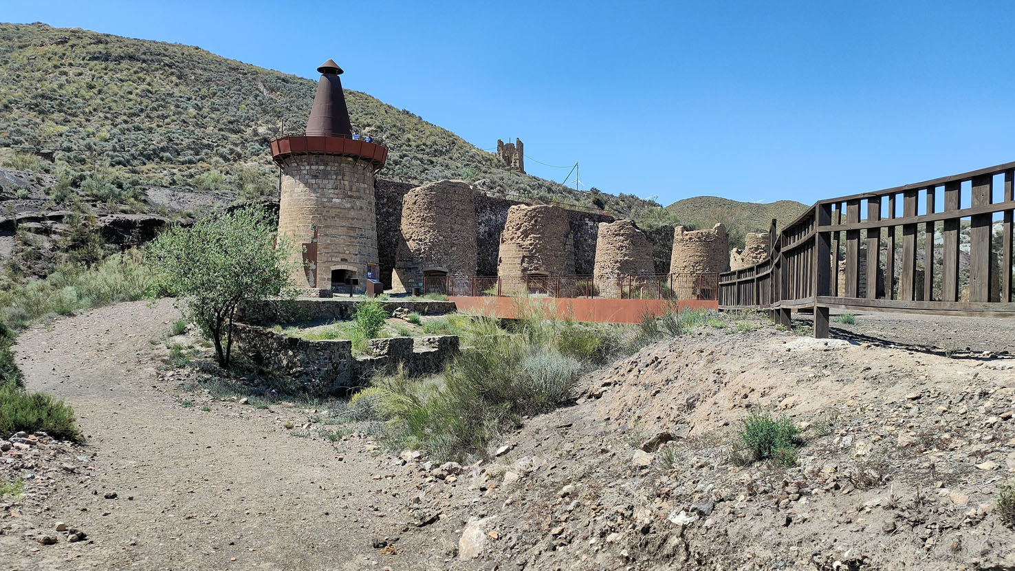 Hornos de Calcinación en Lucainena de las Torres en Almería.