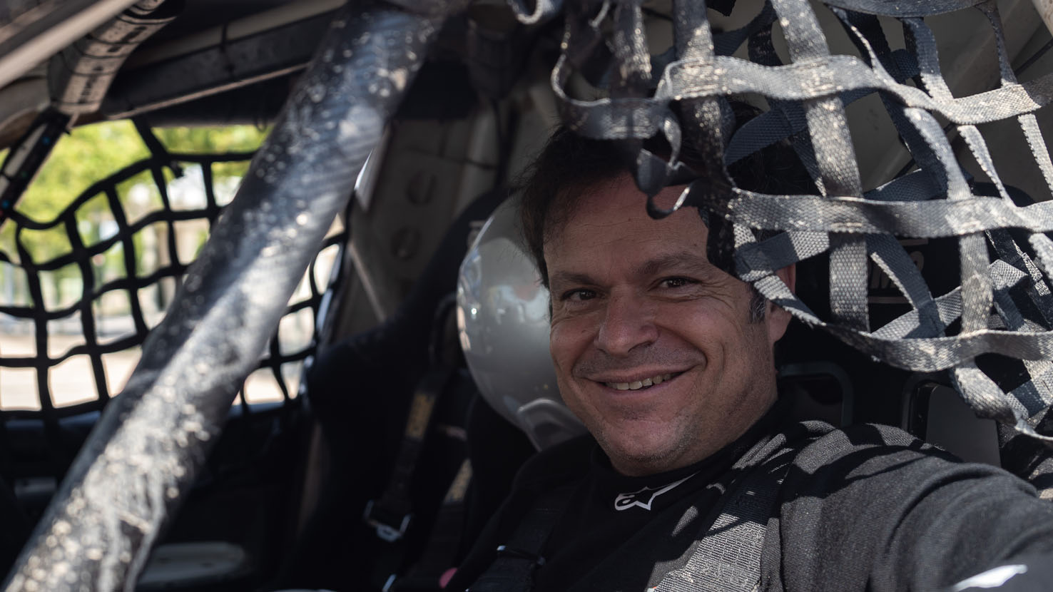 Alberto Dorsch equipo Kobe Cierzo Rally Ejército de Tierra.