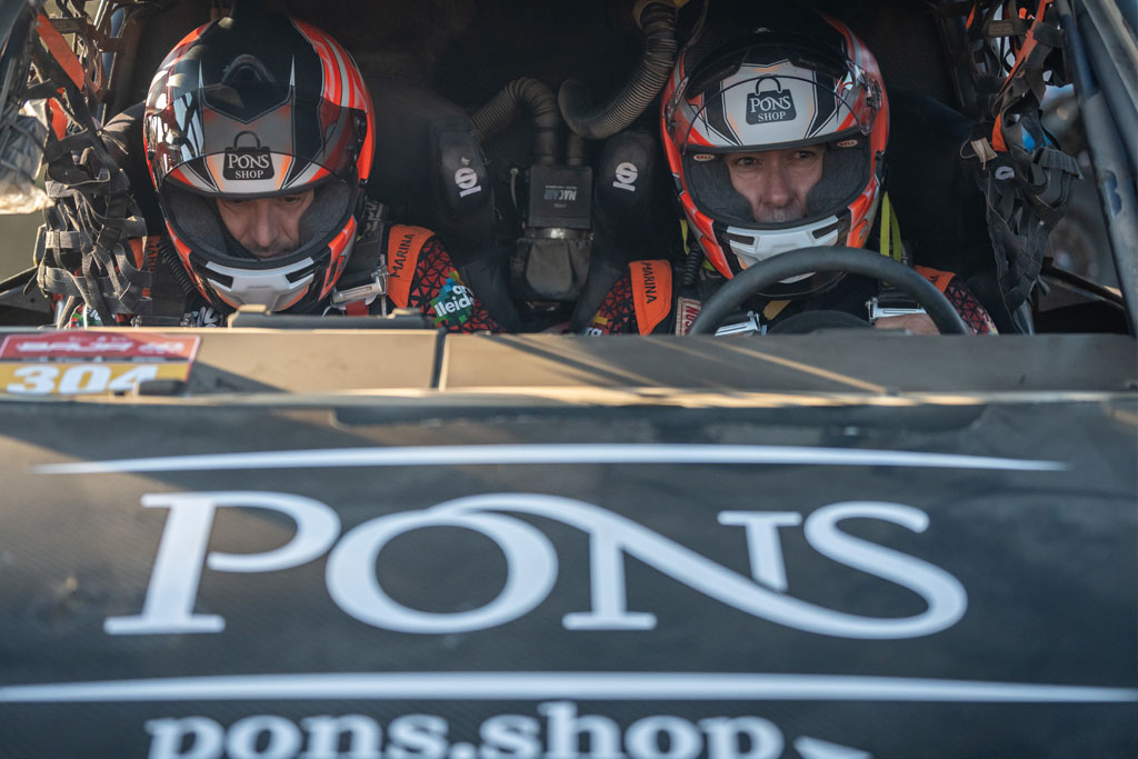 Eduard Pons y Jaume Betriu equipo BBR Motorsport.