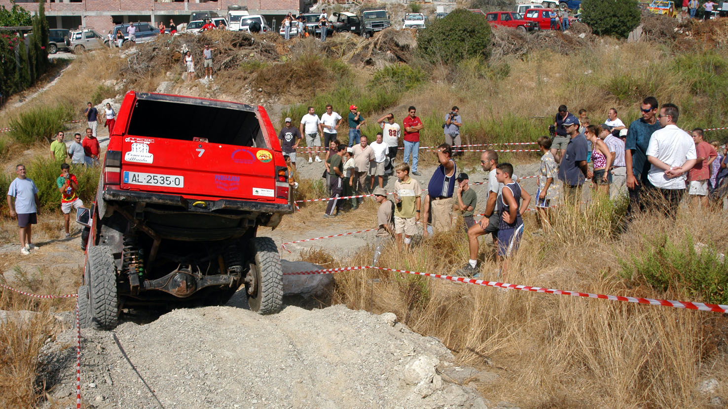 Nissan Patrol en la Concentración 4x4 Villa de Nerja 2003.