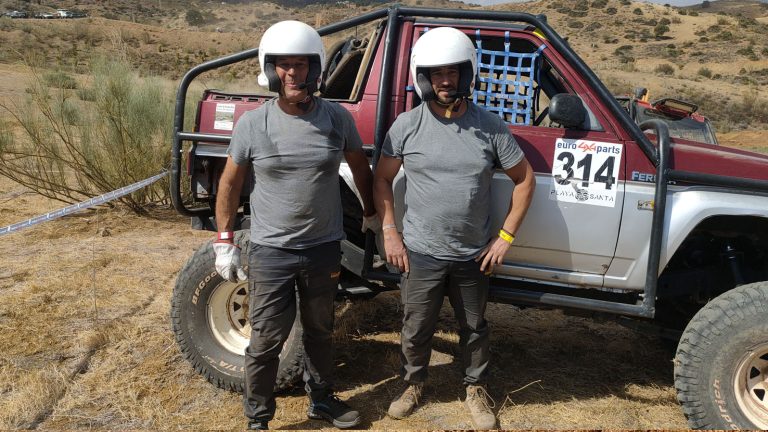 Equipo Veguilleros 4x4 en el Extreme 4x4 Super Tirolina 2024.