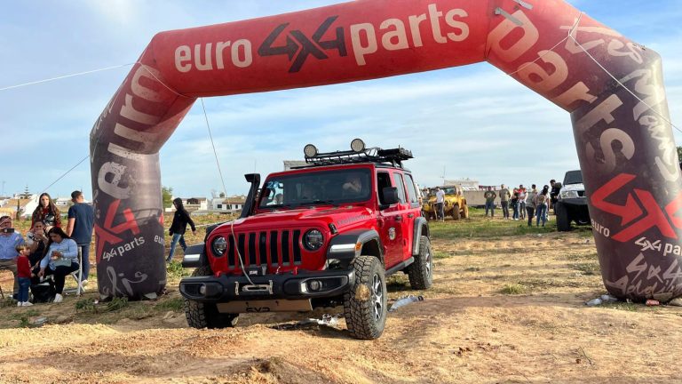 Jeep Wrangler en la salida al Trial 4x4 DRM Off Road.